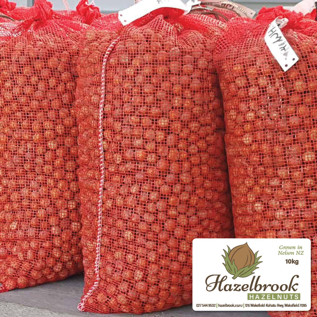 Hazelbrook whole hazelnuts in-shell 10kg